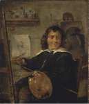 Teniers David II Painter in his Studio - Hermitage